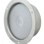clear stainless steel recessed dual system backup light