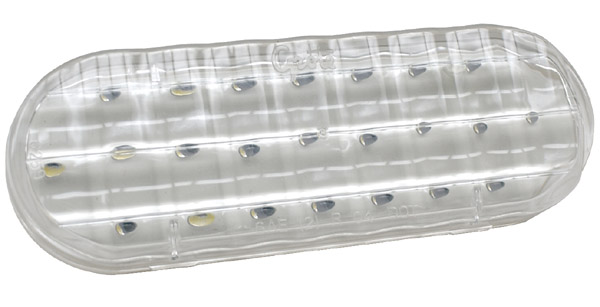 Grote Industries - 62591 – SuperNova® Oval Dual-System LED Backup Light, Vertical Grommet Mount, Clear