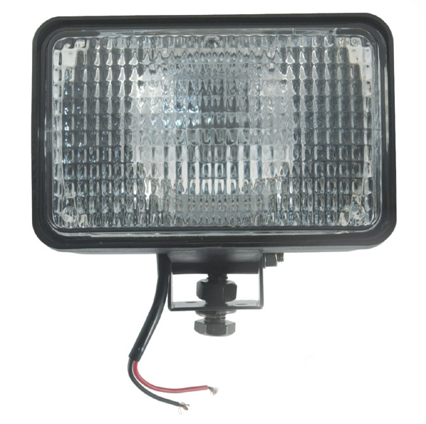 Grote Industries - 63251-5 – Large Rectangular Halogen Work Light, Flood, 24V, Retail Pack
