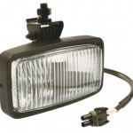Black Halogen Fog Light