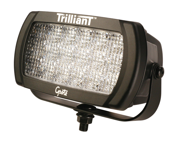Grote Industries - 63581 – Trilliant® LED Work Light, 2050 Lumens, Beam Pattern, Flood, 12V-24V