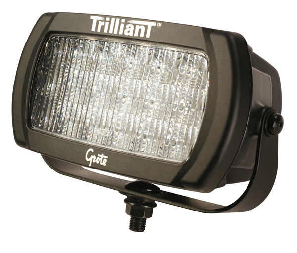Grote Industries - 63591 – Trilliant® LED Work Light, 2050 Lumens, Trapezoid, 12V/24V
