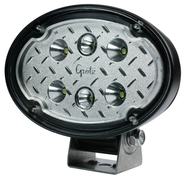 Grote Industries - 63G01 – Trilliant® Oval LED Work Light, Deutsch, 1200 Lumen, Flood