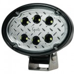 Luz de trabajo LED Trilliant ovalada