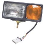 Snowplow light with integrated parking and turn signal lights