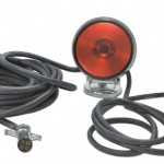 heavy duty magnetic towing kit red