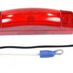 supernova thin line led clearance marker light kit red