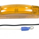 supernova thin line led clearance marker light yellow kit