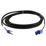 Two Slim-Line Male To Two Double Females, Marker Light Jumper, 12' 8