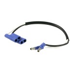 Two Slim-Line Male To Two Double Females, Marker Light Jumper, 1' (12