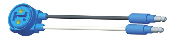 Grote Industries - 66911 – Turtleback® II Double-Seal Light Pigtail, 6″ Long, Ground Return, Standard .180 Male
