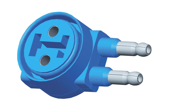 Grote Industries - 67071 – Turtleback® II Double-Seal Light Pigtail, Two-Wire, Standard .180 Male