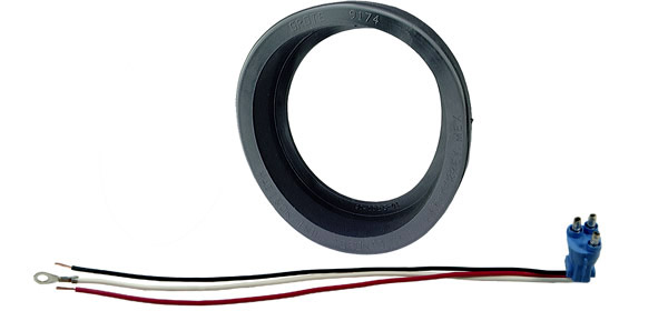 Grote Industries - 67150 – Grommet For 4″ Round Lights, Open Grommet, Kit (91740 + 67000)