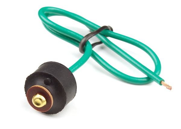 Grote Industries - 68080 – Socket Repair Assembly, Single Contact, 1 Wire, 18 Gauge, 12″ Wire Length