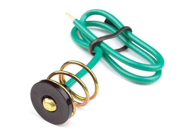 Grote Industries - 68170 – Socket Repair Assembly, Single Contact, For 5/8″ Sockets, 1 Wire, 18 Gauge, 12″ Wire Length