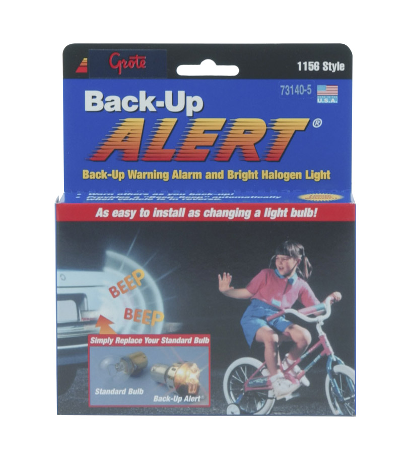 Grote Industries - 73140-5 – Beeping Backup Halogen Bulb, Bayonet Base, Retail Pack