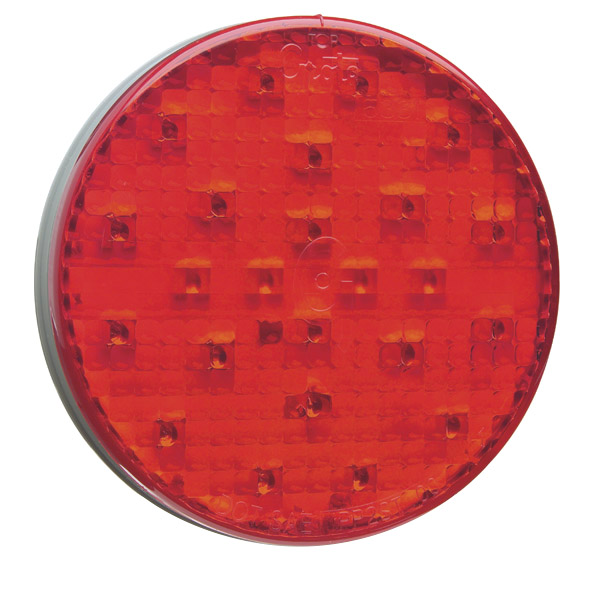Grote Industries - 77352 – 4″ LED Strobe Light, Red