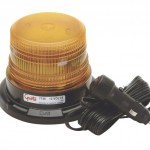 Mighty Mini Yellow LED Strobe Light With Cigarette Lighter Adapter.