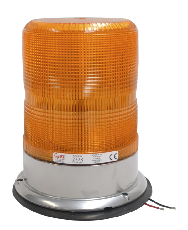 Grote Industries - 77733 – High Profile High-Intensity Smart Strobe®, Class II, Yellow