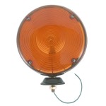 7 double face pedestal light auxiliary yellow