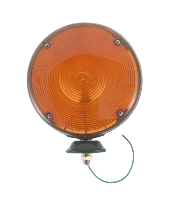 Grote Industries - 78153 – 7″ Double-Face Pedestal Light, Auxiliary, Yellow/Yellow