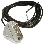 Luz LED de quitanieves con forma de alerón