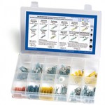 Heat-Shrink, Solder Terminal And Connector Assortment Kit, 120 Pieces