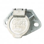 Ultra-Pin Receptacle Two-Hole Mount, Receptacle Only, Split Pin