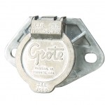 Ultra-Pin Receptacle Two-Hole Mount, Receptacle w/ Terminal Kit, Split Pin