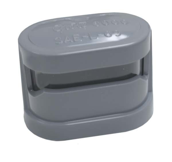 Grote Industries - 93610 – Resealable License Light, w/ Protective Lens Cap, Gray