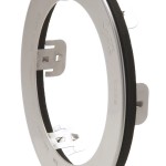 Stainless Steel Snap-In Theft-Resistant Flange For 4