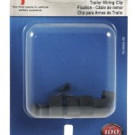 Black Retail Trailer Wiring Frame Clip