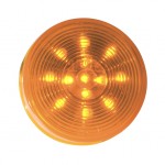 optic yellow hi count 2 half led clearance marker light