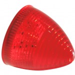 hi count 2 1/2 13 diode beehive led light red