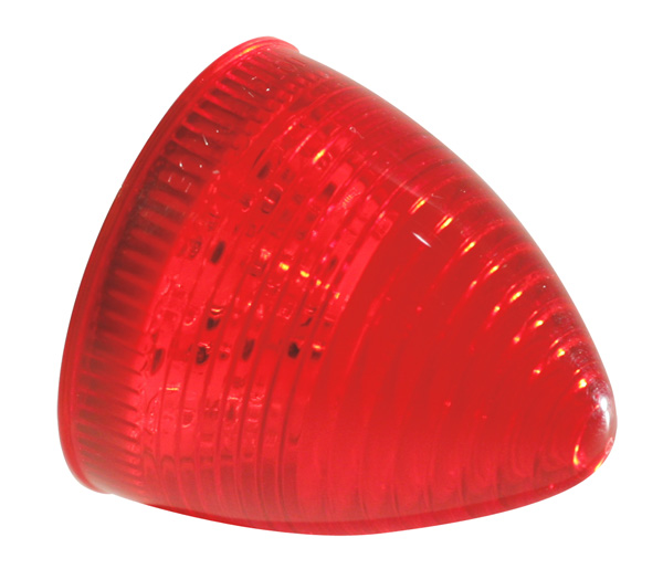 Grote Industries - G1082 – Hi Count® 2 1/2″ 13-Diode Beehive LED Clearance Marker Light, Red