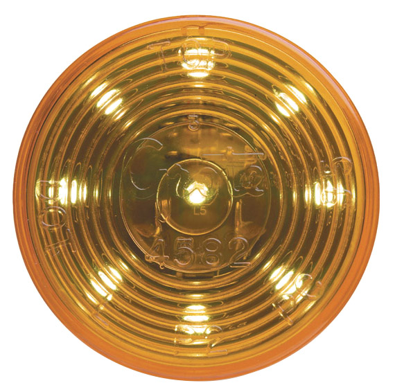 Grote Industries - G3003 – Hi Count® 2″ 9-Diode LED Clearance Marker Light, Yellow