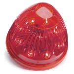 hi count 2 inch 9 diode led marker light red