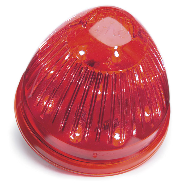 Grote Industries - G3092 – Hi Count® 2″ 9-Diode Beehive LED Clearance Marker Light, Red