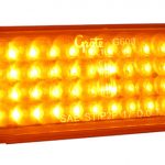 yellow led stop tail turn light