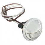 Luz LED compacta de cortesía, transparente