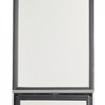OEM-Style Split-Focus West Coast Box Mirror, Stainless Steel