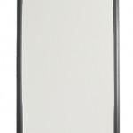 OEM-Style Flat Ribbed-Back West Coast Mirror, Stainless Steel