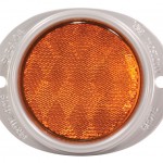 Reflector de acero con montaje de dos agujeros