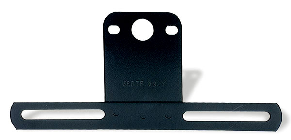 Grote Industries - 43272 – License Plate Bracket, Black