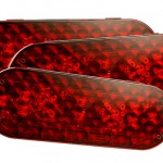 six inch oval stop tail turn lights