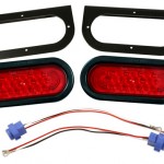 LED Oval Trailer Submersible Lighting Kit