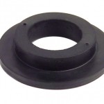 Seals, Rubber, Single Lip, Black, 8pk