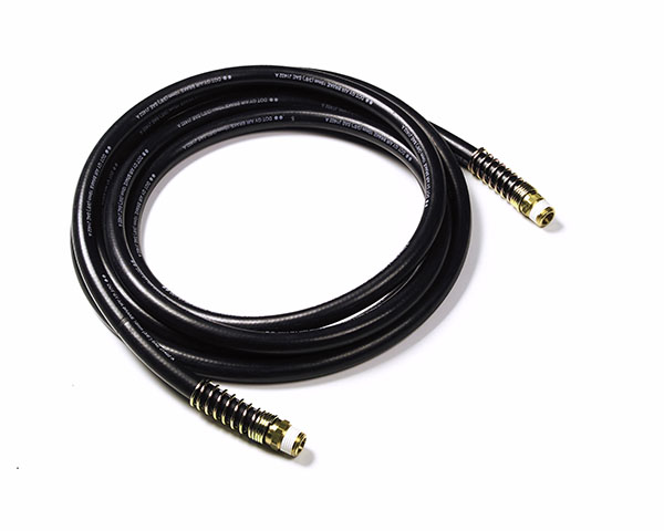 Grote Industries - 81-0112 – Rubber Air Lines, Length 12′, Black