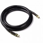 Rubber Air Lines, Length 15', Black
