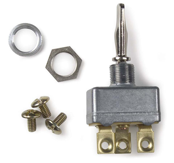 Grote Industries - 82-2127 – Momentary Toggle Switch, Mom On/Off/Mom On, 50A, 1″ x 15/32″, 3 Screw